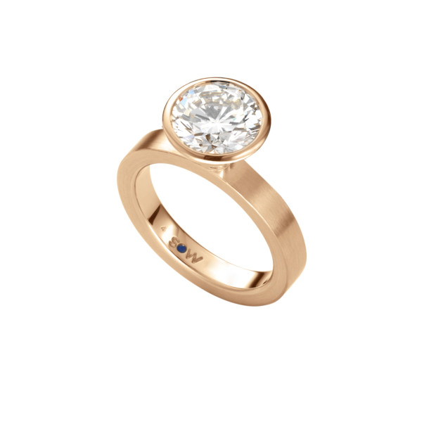         Rotgold, Ringe, Schmuckwerk Alpen Solitärring