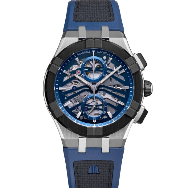         Herrenuhr, Automatik, Maurice Lacroix Aikon Automatic Chronograph Skeleton