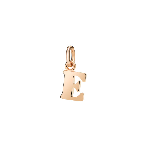         Roségold, Halsschmuck, DoDo Anhänger Buchstabe E