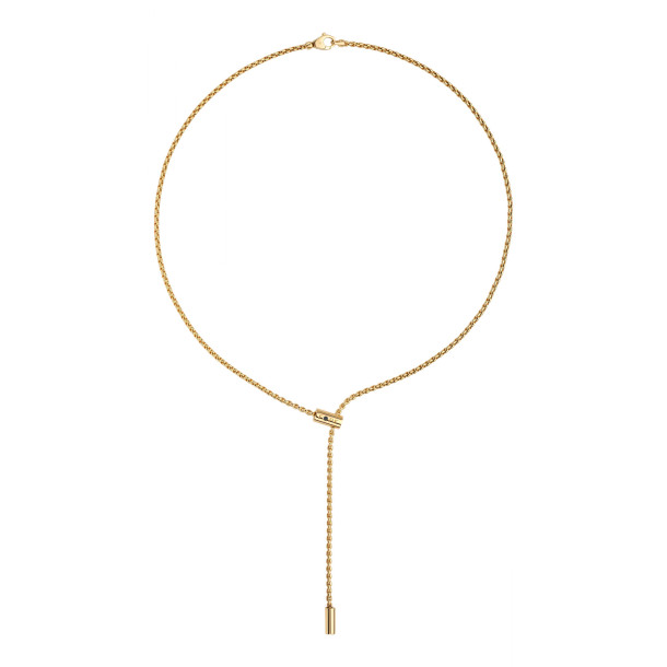         Gelbgold, Halsschmuck, FOPE Verstellbare Aria Kette