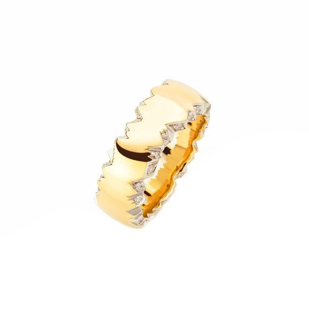         Gelbgold, Ringe, Schmuckwerk Alpen Ring