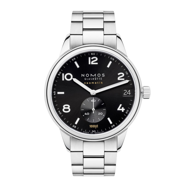         Herrenuhr, Automatik, NOMOS Glashütte Club Sport neomatik 42 Datum schwarz