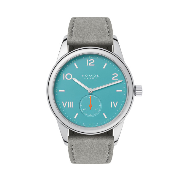         Damen- und Herrenuhr, Handaufzug, NOMOS Glashütte Nomos Campus 38 Endless Blue