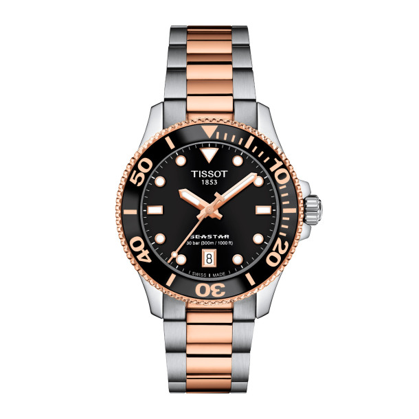         Damenuhr, Quarzwerk, Tissot Seastar 1000 36mm