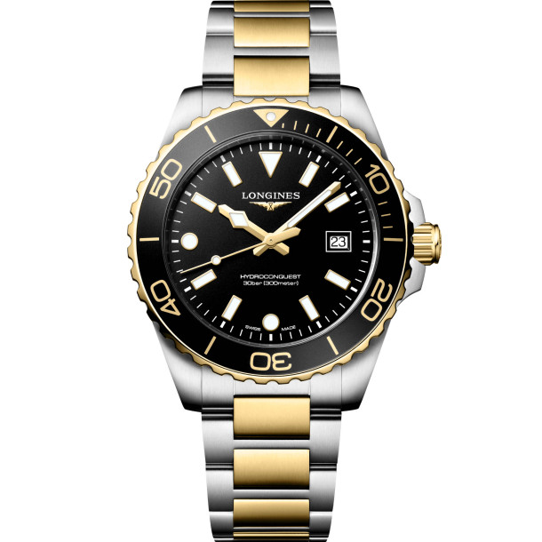         Damen- und Herrenuhr, Quarzwerk, Longines HYDROCONQUEST