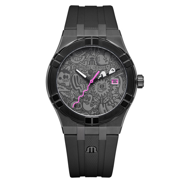         Damen- und Herrenuhr, Quarzwerk, Maurice Lacroix Aikon Quartz Wotto Limited Edition