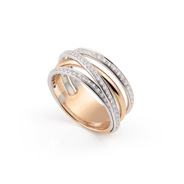         Roségold, Ringe, Al Coro Serenata Ring
