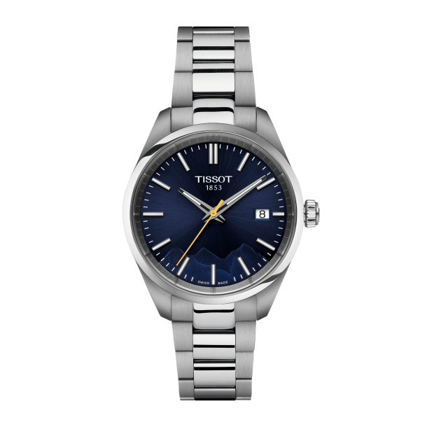         Damen- und Herrenuhr, Quarzwerk, Tissot PR 100 Jungfraubahn 34mm