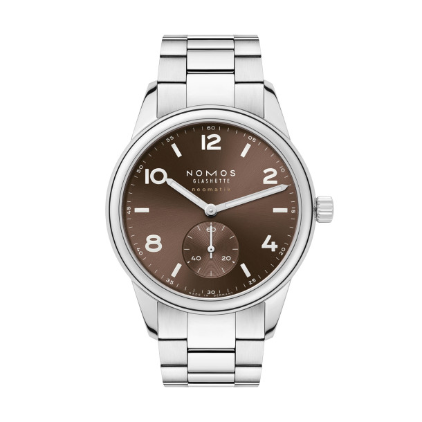         Damen- und Herrenuhr, Automatik, NOMOS Glashütte Club Sport neomatik 39 tabac