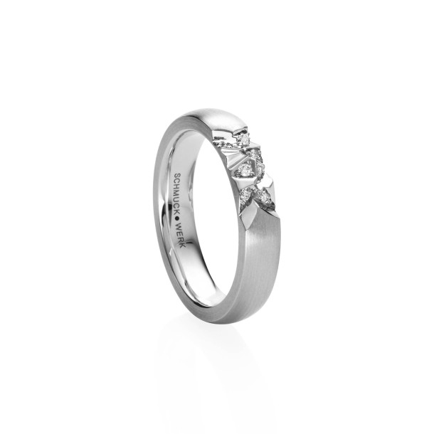         Weißgold, Ringe, Schmuckwerk Alpen Ring