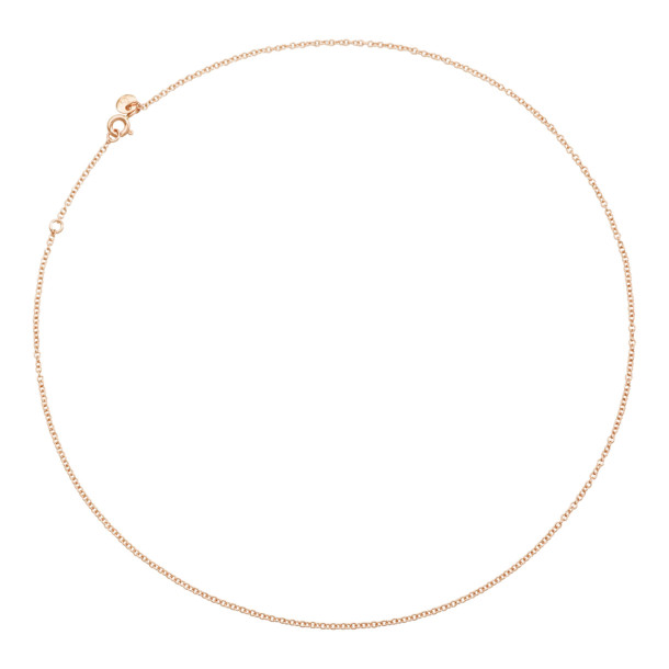         Roségold, Halsschmuck, DoDo Halskette Essentials aus 9-Karätigem Roségold