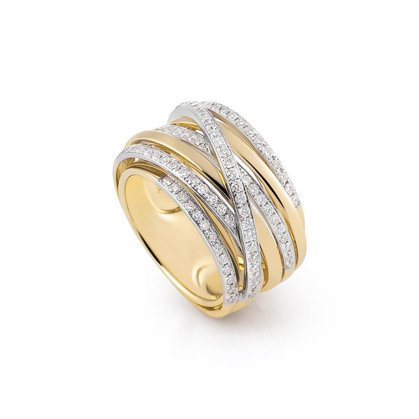         Gelbgold, Ringe, Al Coro Serenata Ring