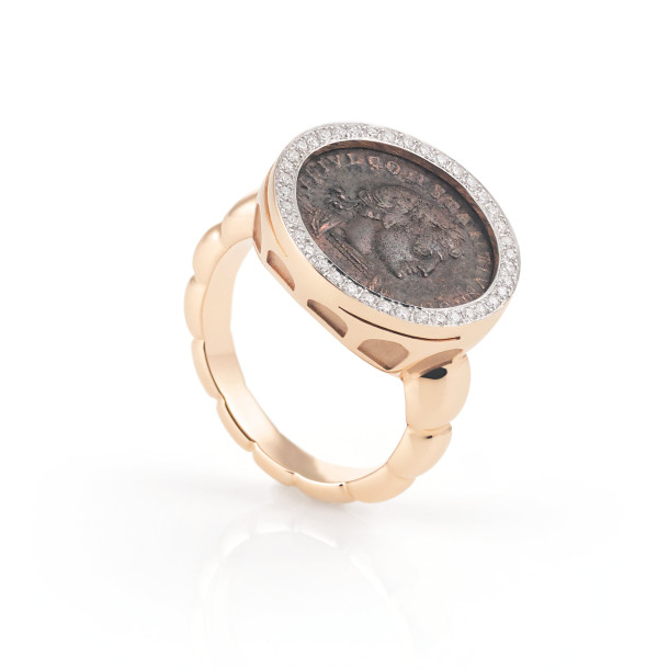         Roségold, Ringe, Al Coro La Piazza Roma Ring
