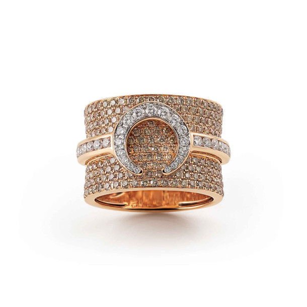         Roségold, Ringe, Al Coro Mezzaluna Ring