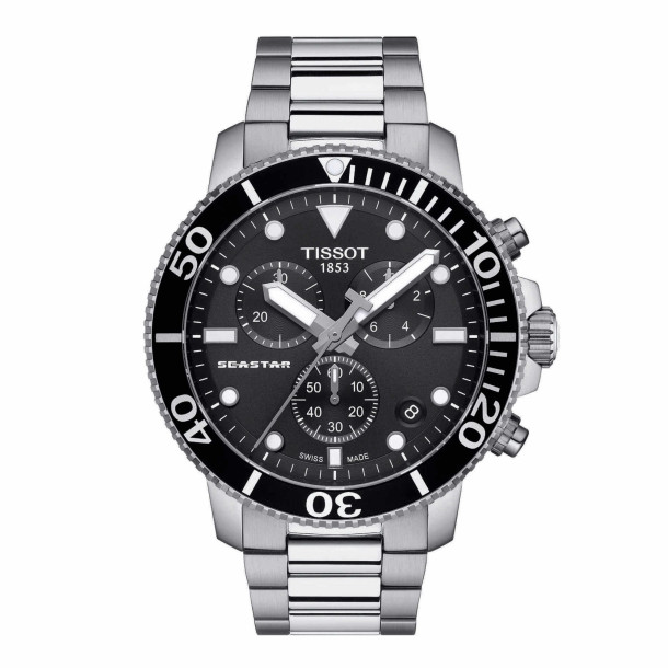         Herrenuhr, Quarzwerk, Tissot Seastar 1000 45.5mm