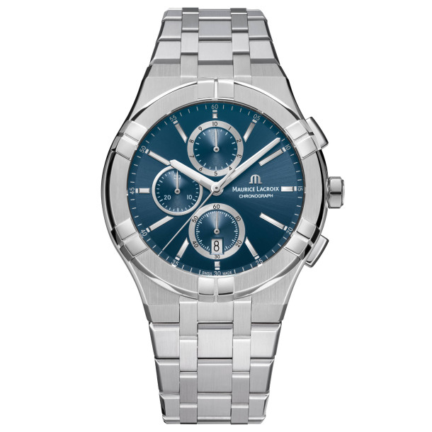         Damen- und Herrenuhr, Quarzwerk, Maurice Lacroix Aikon Quartz Chronograph 