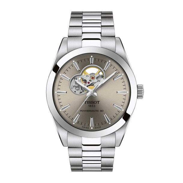         Herrenuhr, Automatik, Tissot Gentleman Open Heart 40mm