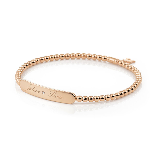         Roségold, Armschmuck, Al Coro Stretchy Armband