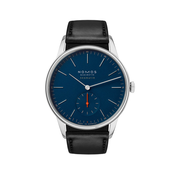         Damen- und Herrenuhr, Automatik, NOMOS Glashütte Orion neomatik 39 nachtblau