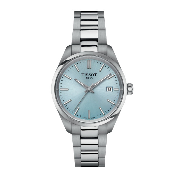         Damen- und Herrenuhr, Quarzwerk, Tissot PR 100 34mm