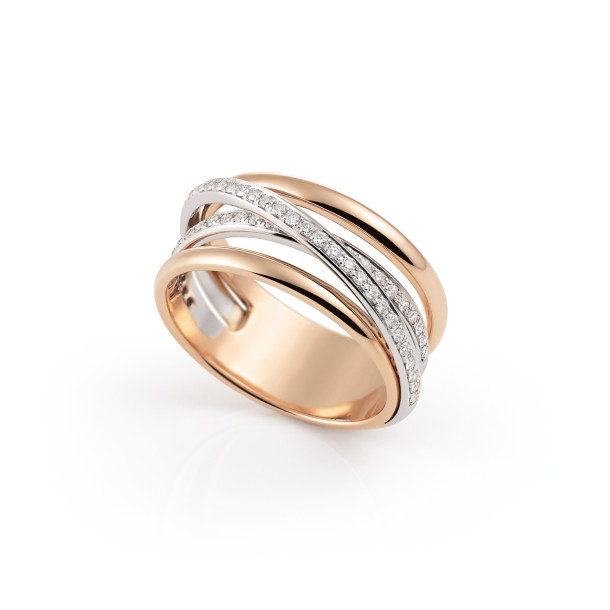         Roségold, Ringe, Al Coro Serenata Ring