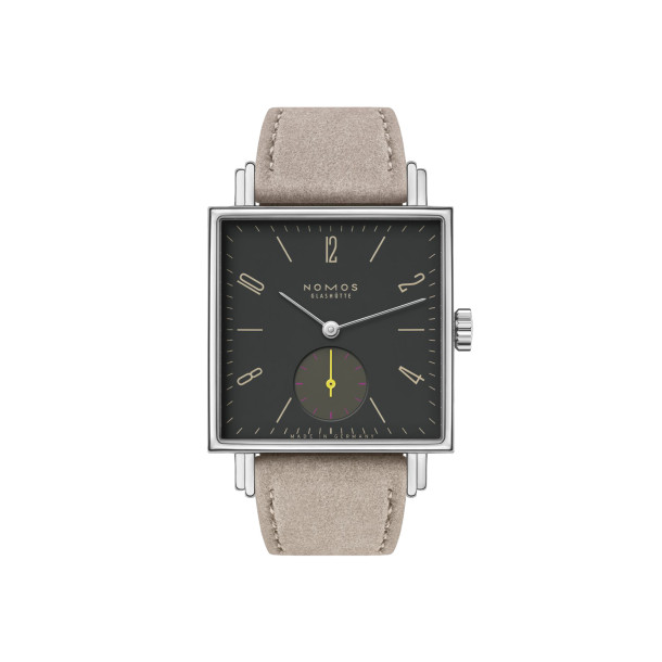         Damenuhr, Handaufzug, NOMOS Glashütte Tetra Basalt