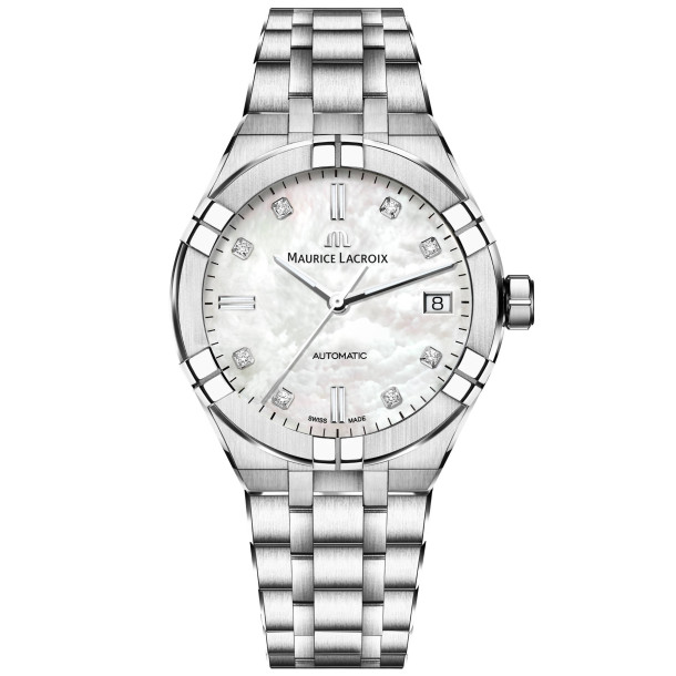        Damen- und Herrenuhr, Automatik, Maurice Lacroix Aikon Automatic Date 39mm