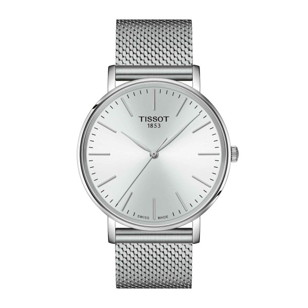         Damen- und Herrenuhr, Quarzwerk, Tissot Everytime 40mm