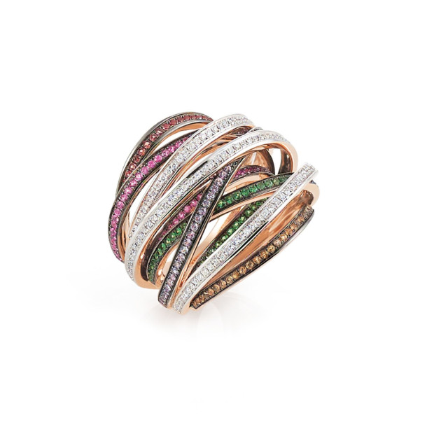         Roségold, Ringe, Al Coro Serenata Ring