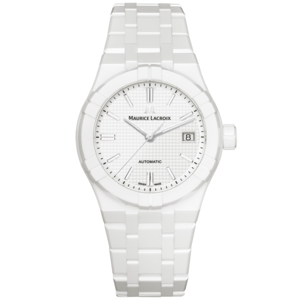         Damen- und Herrenuhr, Automatik, Maurice Lacroix Aikon Automatic Ceramic 39mm