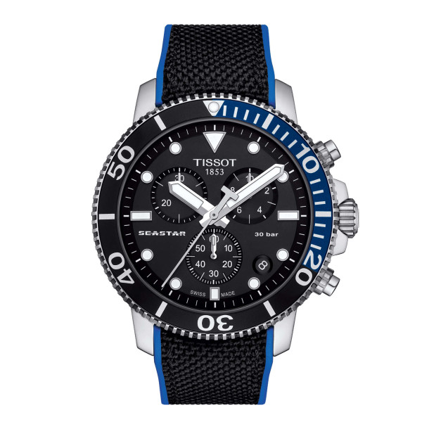        Herrenuhr, Quarzwerk, Tissot Seastar 1000 45.5mm