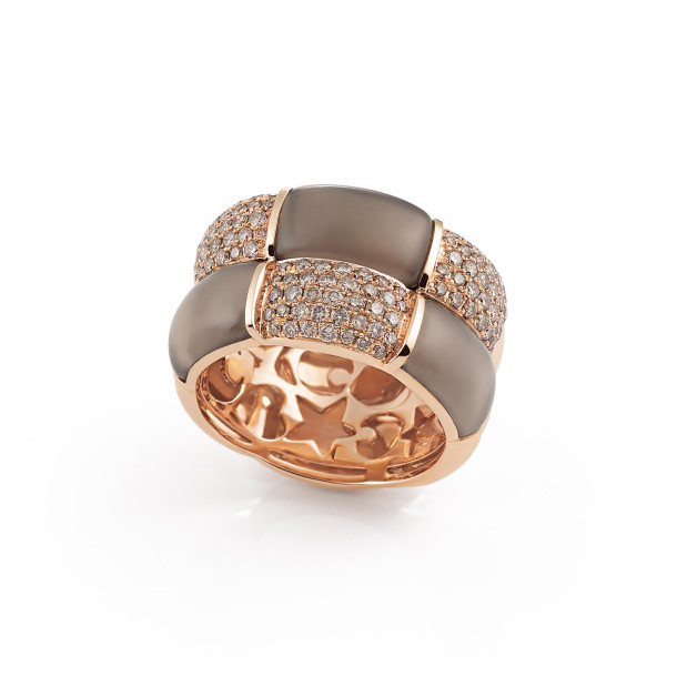         Roségold, Ringe, Al Coro La Piazza Ring