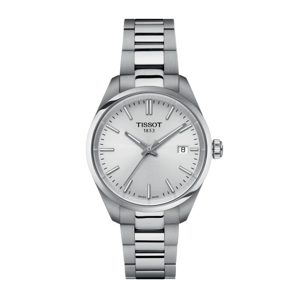         Damen- und Herrenuhr, Quarzwerk, Tissot PR 100 34mm