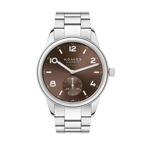         Damen- und Herrenuhr, Automatik, NOMOS Glashütte Club Sport neomatik 39 tabac