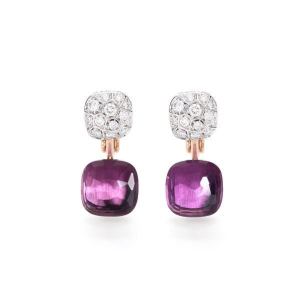         Roségold &amp; Weißgold, Ohrringe, Pomellato Nudo Ohrringe