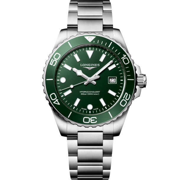         Damen- und Herrenuhr, Quarzwerk, Longines HYDROCONQUEST