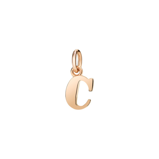        Roségold, Halsschmuck, DoDo Anhänger Buchstabe C