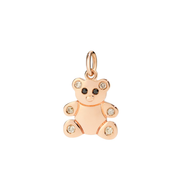         Roségold, Halsschmuck, DoDo Anhänger Teddybär „Precious“