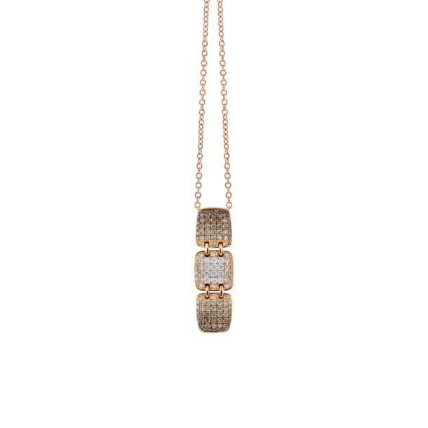         Roségold, Halsschmuck, Al Coro La Piazza Venezia Collier