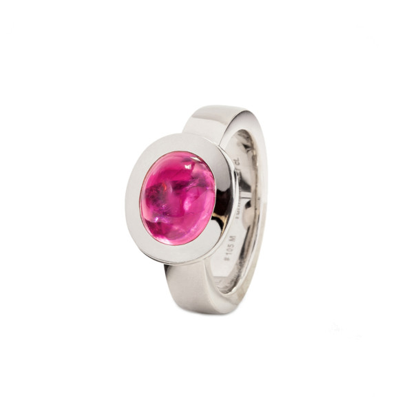         Weißgold, Ringe, Jochen Pohl Turmalin Ring