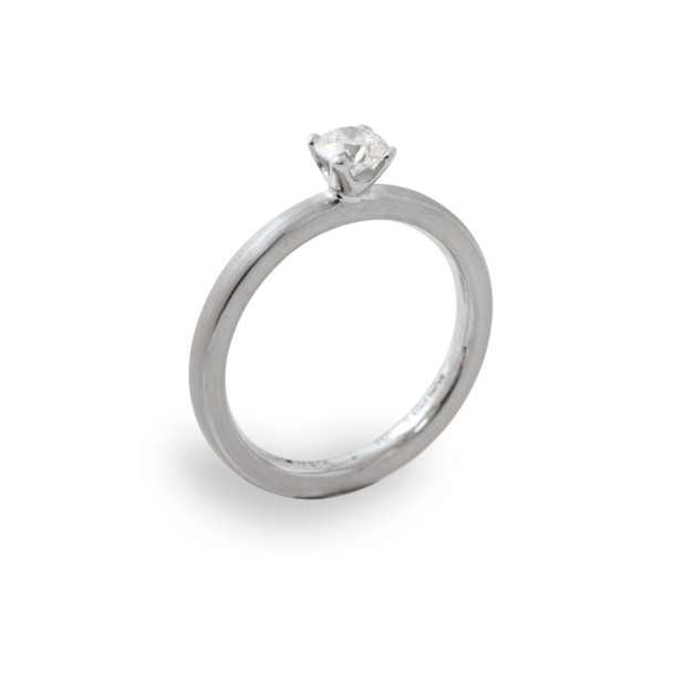        Platin, Ringe, Schmuckwerk Alpen Solitärring