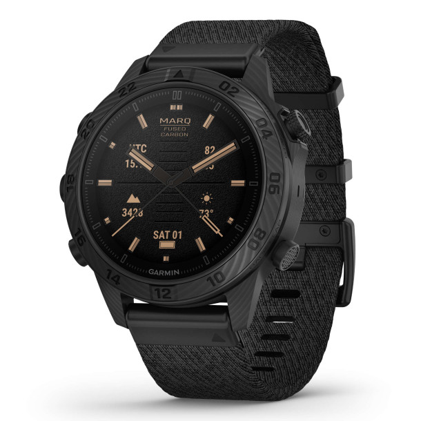         Herrenuhr, Smartwatch, Garmin MARQ® Commander (Gen 2) – Carbon Edition