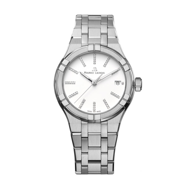         Damenuhr, Quarzwerk, Maurice Lacroix Aikon Quartz Date 35mm
