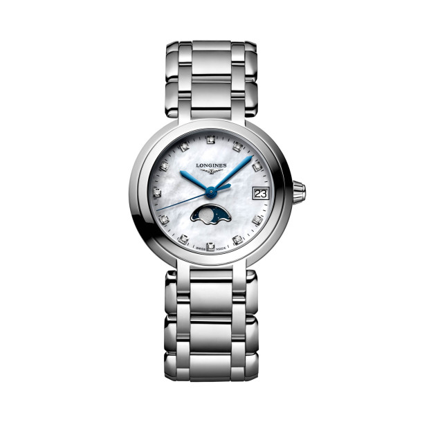         Damenuhr, Quarzwerk, Longines LONGINES PRIMALUNA MOONPHASE