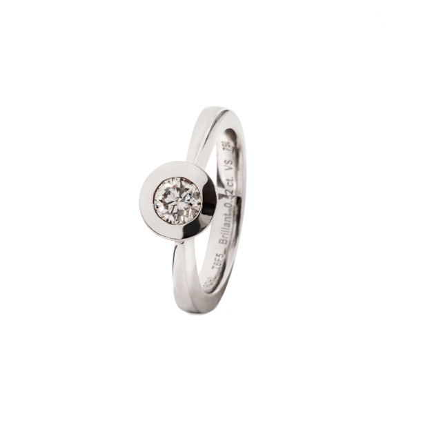         Weißgold, Ringe, Jochen Pohl Brillantring