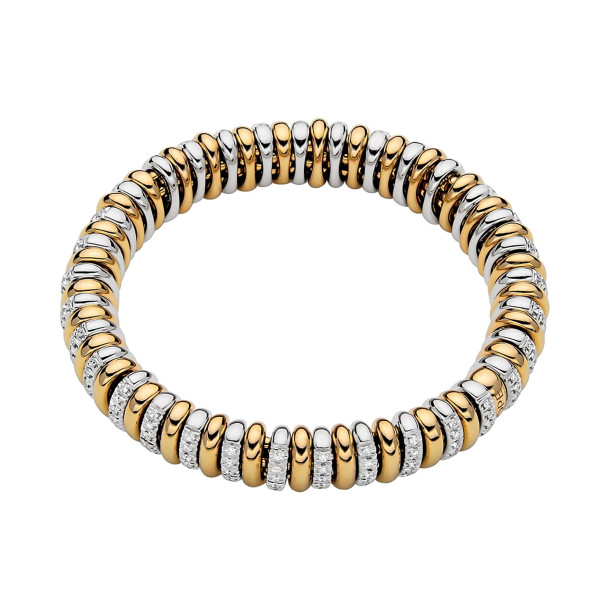         Gelbgold &amp; Weißgold, Armschmuck, FOPE Vendôme Flex'it Armband