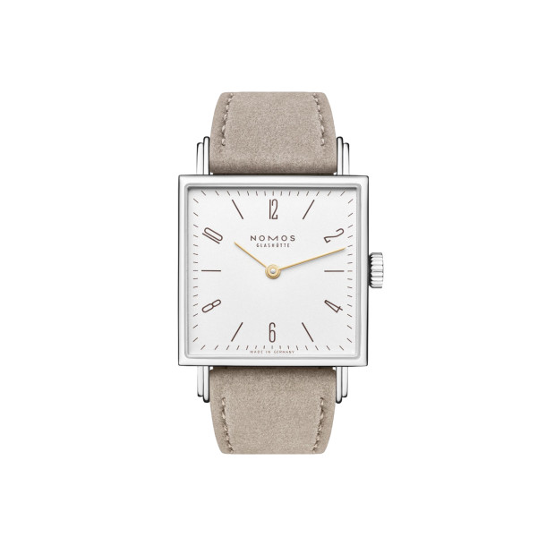         Damenuhr, Handaufzug, NOMOS Glashütte Tetra 27 Duo Doré