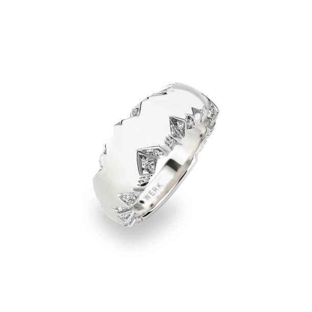         Weißgold, Ringe, Schmuckwerk Alpen Ring