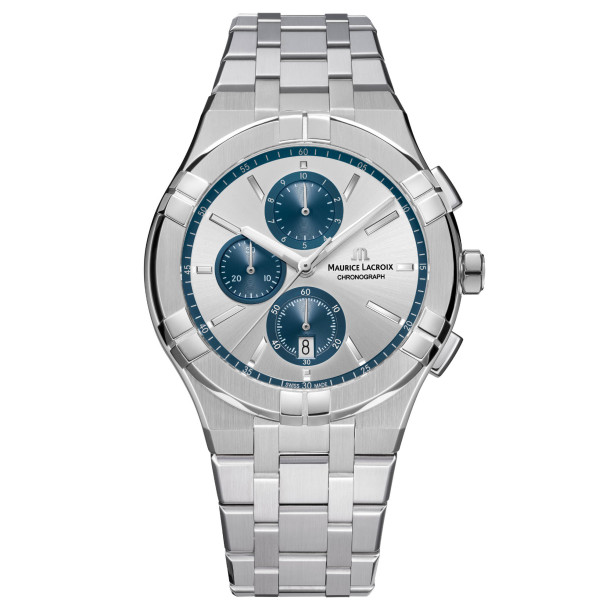         Damen- und Herrenuhr, Quarzwerk, Maurice Lacroix Aikon Quartz Chronograph 