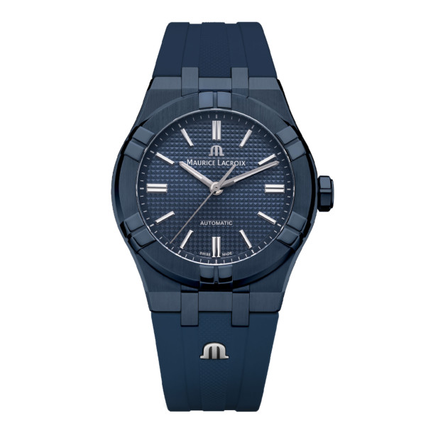         Damen- und Herrenuhr, Automatik, Maurice Lacroix Aikon Automatic Blue PVD Limited Edition 39mm